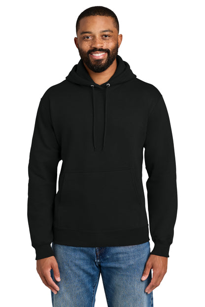 Custom Embroidered Port & Co Sweatshirts in Jet Black