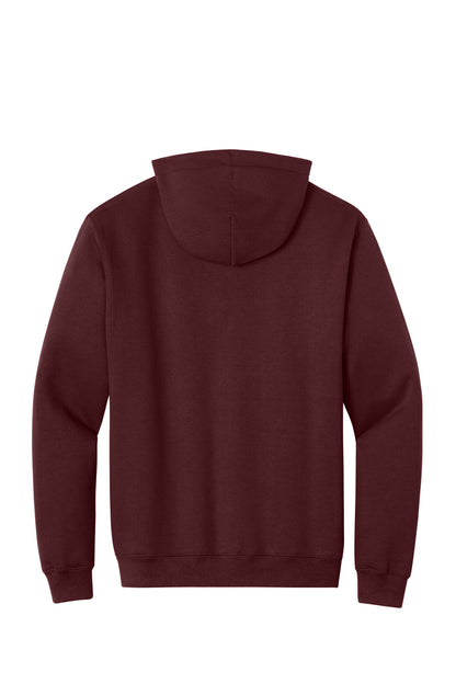 Custom Embroidered Port & Co Sweatshirts/Fleece in Maroon