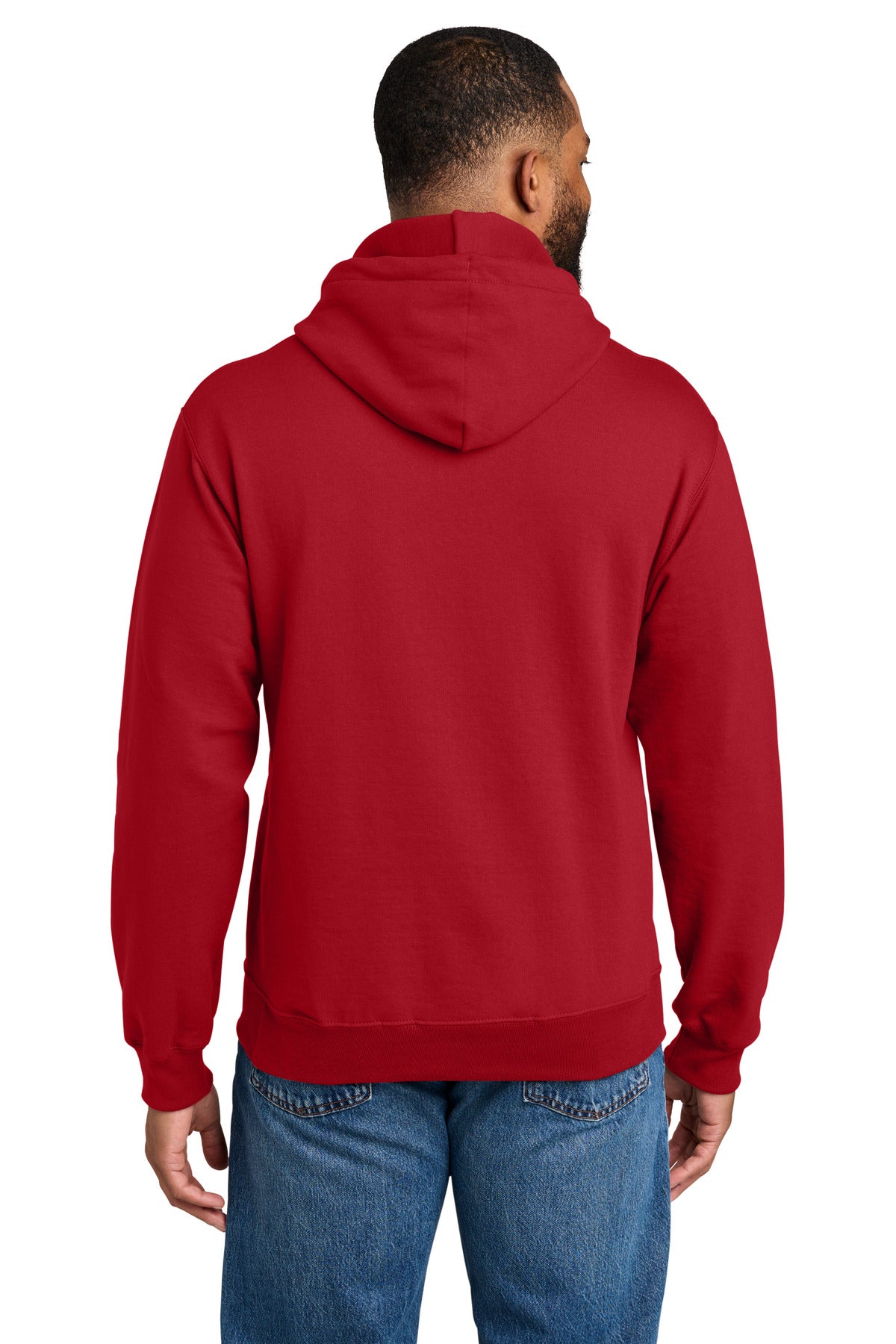 Custom Embroidered Port & Co Sweatshirts/Fleece in Red