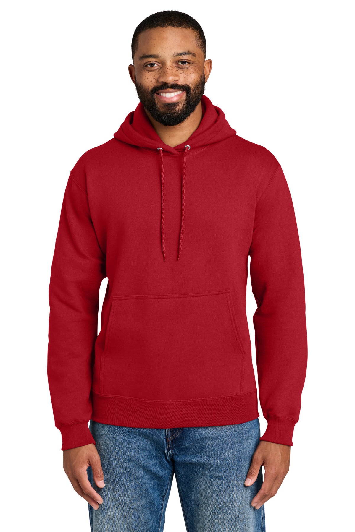 Custom Embroidered Port & Co Sweatshirts/Fleece in Red