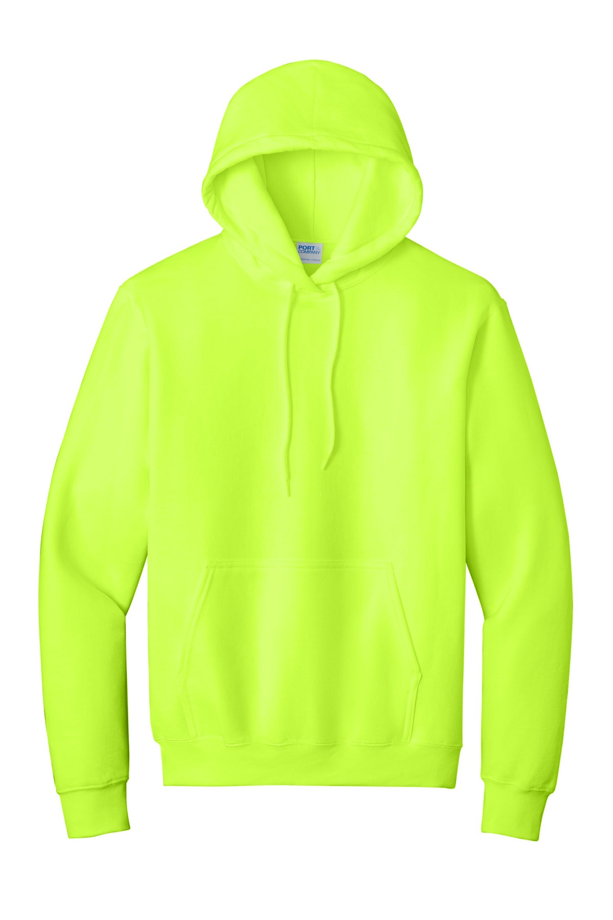 Custom Embroidered Port & Co Sweatshirts/Fleece in Safety Green