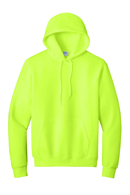 Custom Embroidered Port & Co Sweatshirts/Fleece in Safety Green