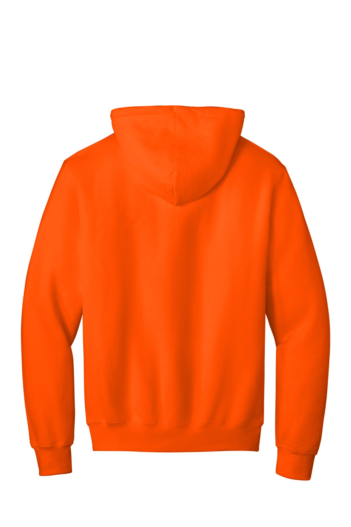 Custom Embroidered Port & Co Sweatshirts/Fleece in Safety Orange