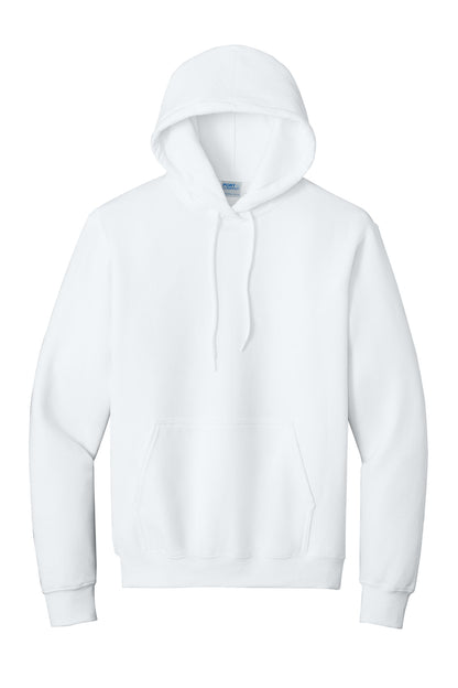 Custom Embroidered Port & Co Sweatshirts/Fleece in White
