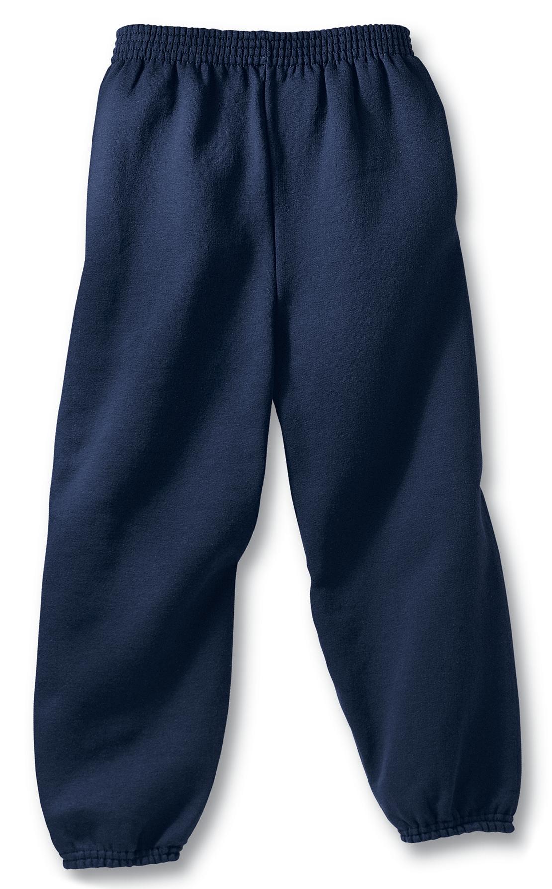 Custom Embroidered Port & Co Sweatshirts in Navy