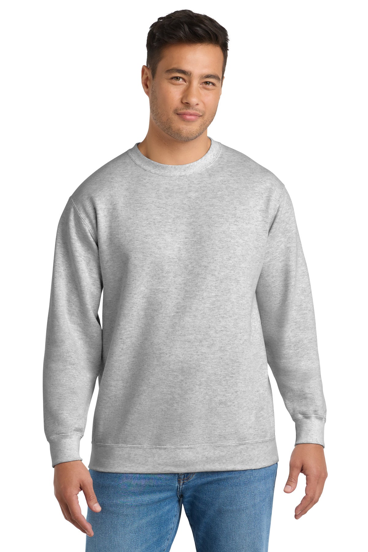 Custom Embroidered Port & Co Clothing in Ash