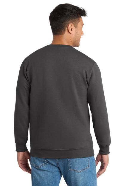 Custom Embroidered Port & Co Clothing in Charcoal