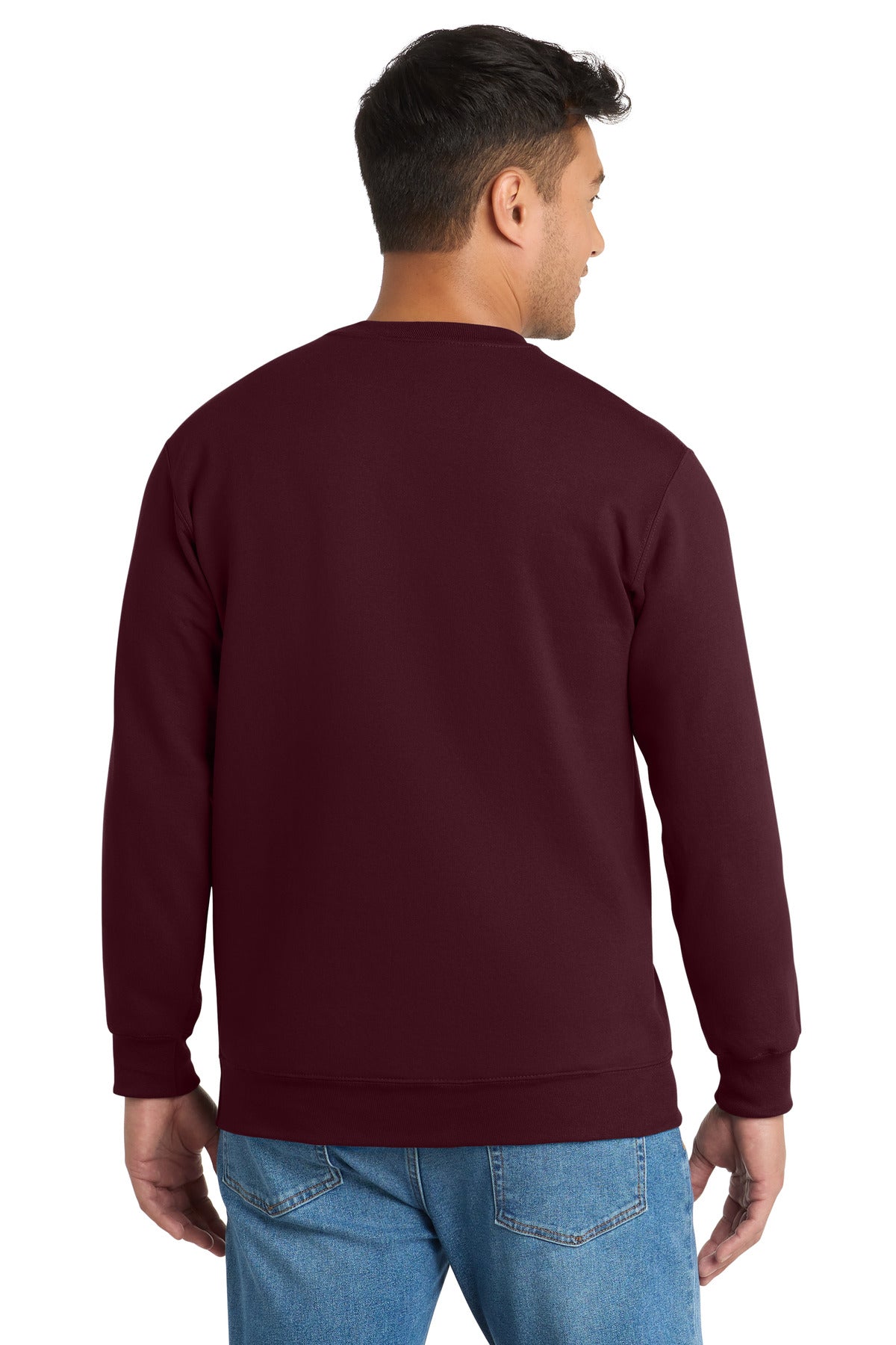 Custom Embroidered Port & Co Clothing in Maroon