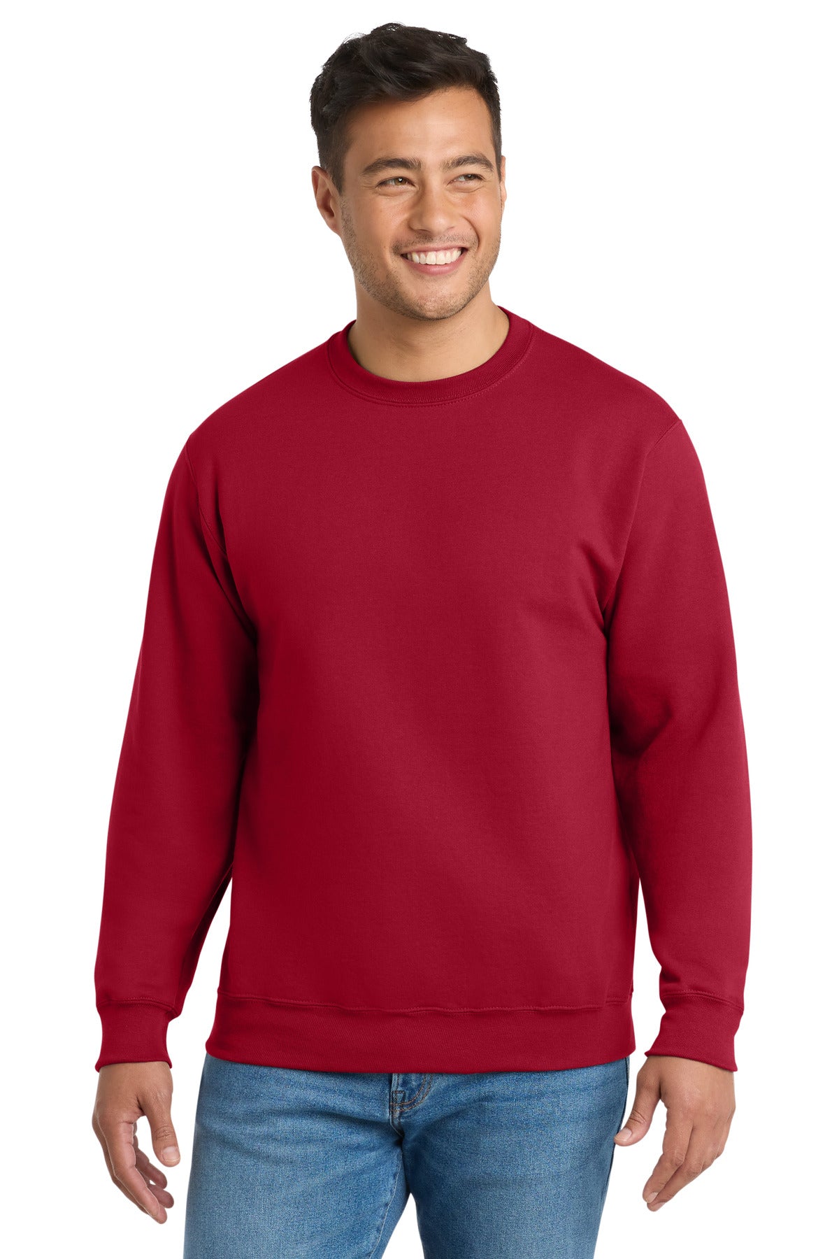 Custom Embroidered Port & Co Clothing in Red