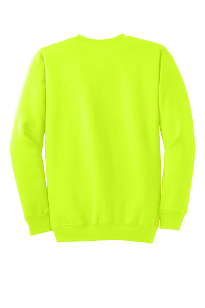Custom Embroidered Port & Co Clothing in Safety Green