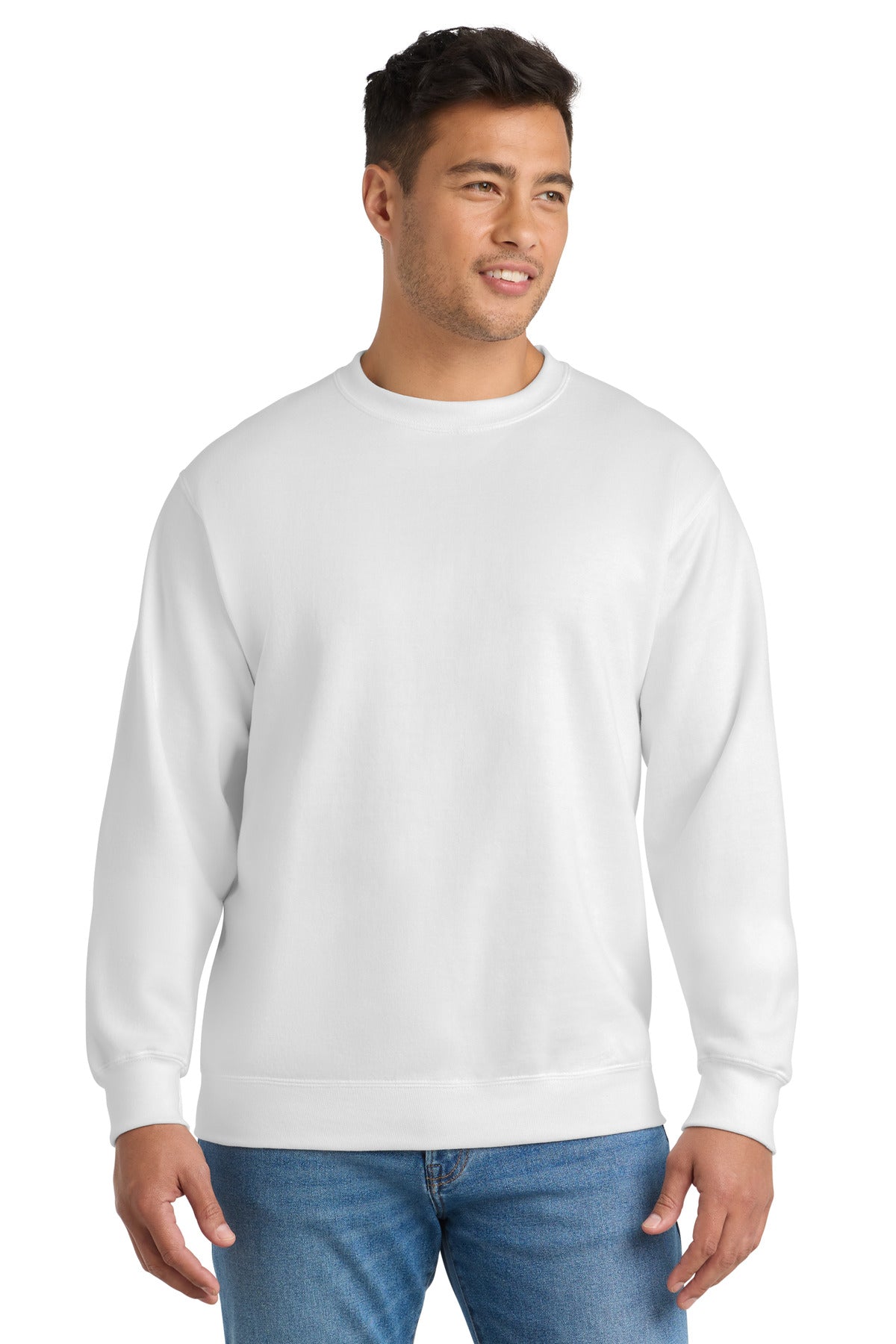 Custom Embroidered Port & Co Clothing in White