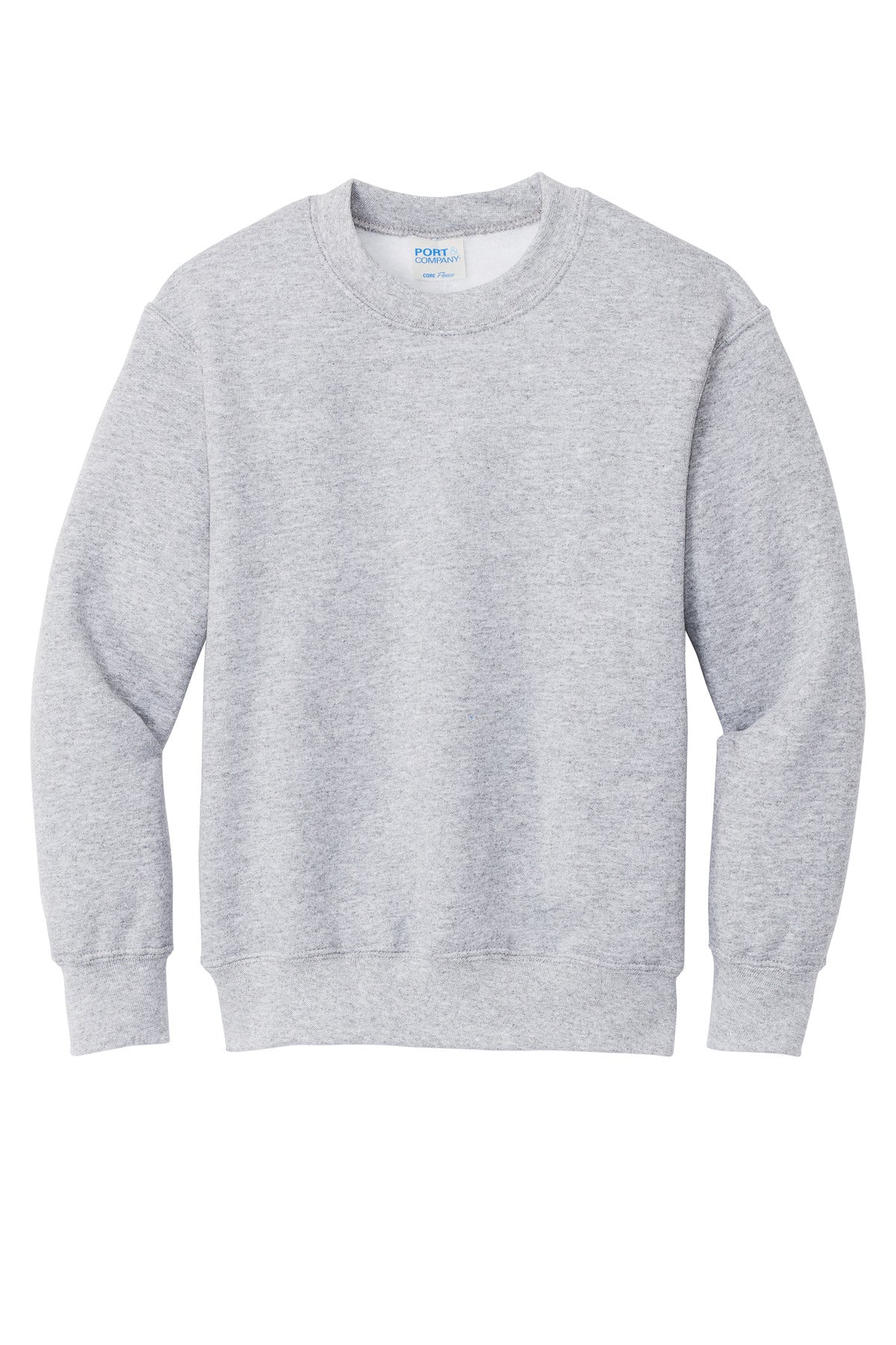 Port & Company Youth Core Fleece Crewneck Sweatshirt.  PC90Y