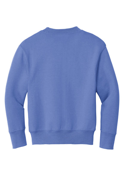 Port & Company Youth Core Fleece Crewneck Sweatshirt.  PC90Y