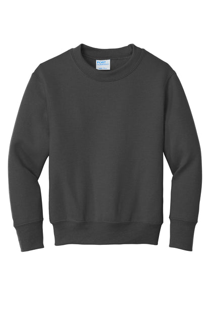 Port & Company Youth Core Fleece Crewneck Sweatshirt.  PC90Y