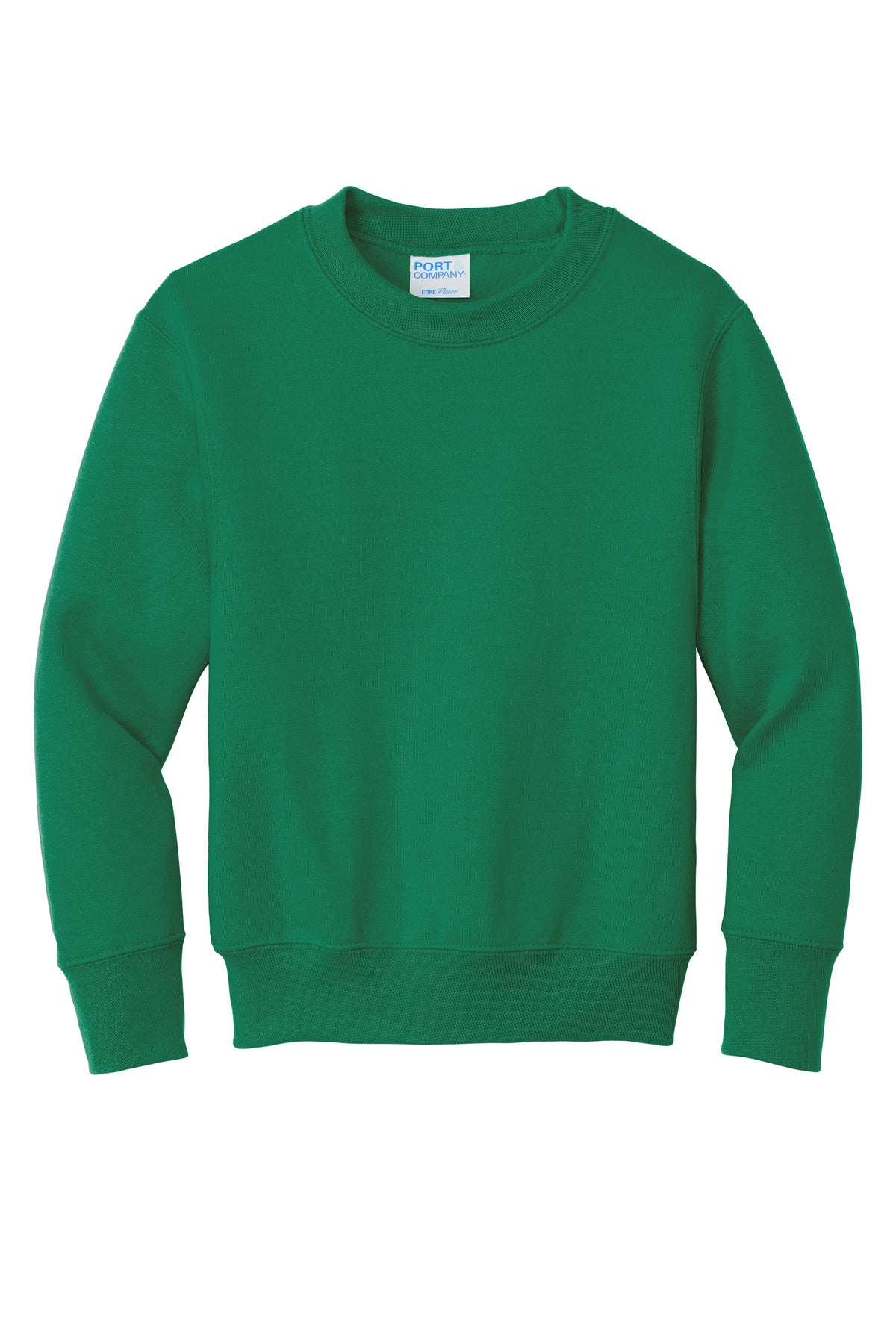 Port & Company Youth Core Fleece Crewneck Sweatshirt.  PC90Y