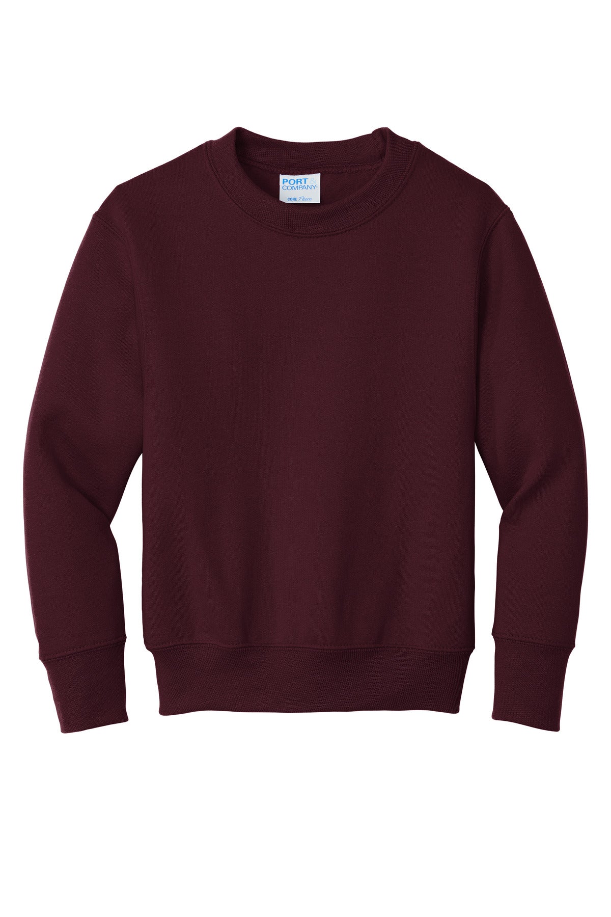 Port & Company Youth Core Fleece Crewneck Sweatshirt.  PC90Y