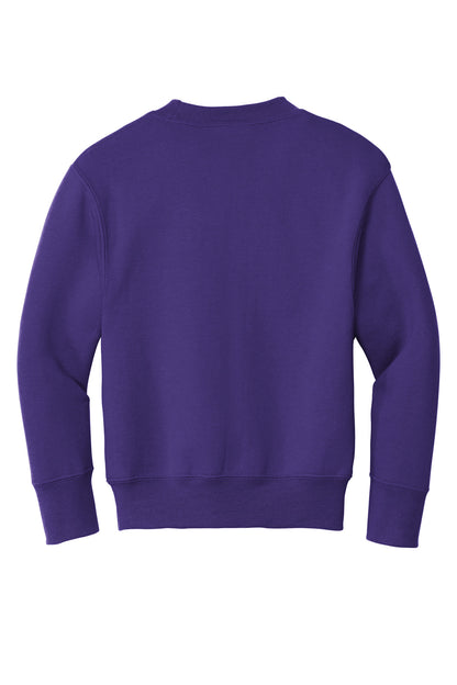 Port & Company Youth Core Fleece Crewneck Sweatshirt.  PC90Y