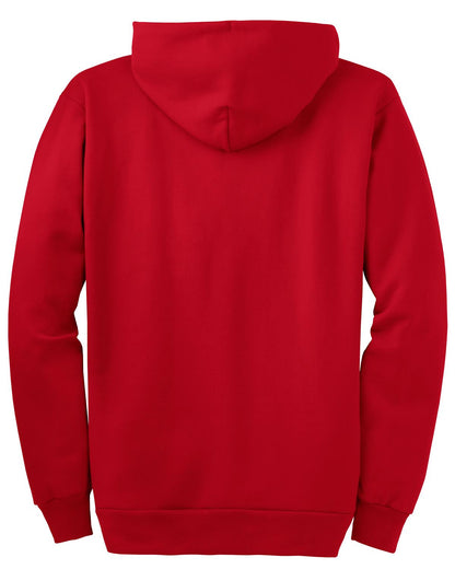 Port & Company Essential Fleece Full-Zip Hooded Sweatshirt.  PC90ZH