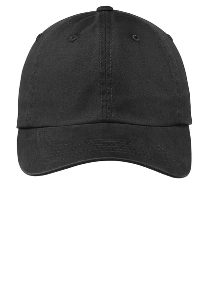 Port Authority Garment-Washed Cap.  PWU