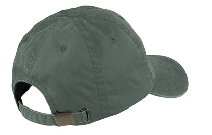 Port Authority Garment-Washed Cap.  PWU