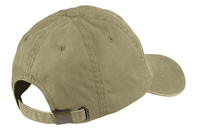 Port Authority Garment-Washed Cap.  PWU