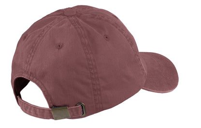 Port Authority Garment-Washed Cap.  PWU