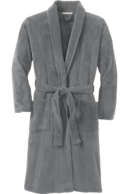 Port Authority Plush Microfleece Shawl Collar Robe. R102