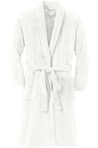 Port Authority Plush Microfleece Shawl Collar Robe. R102