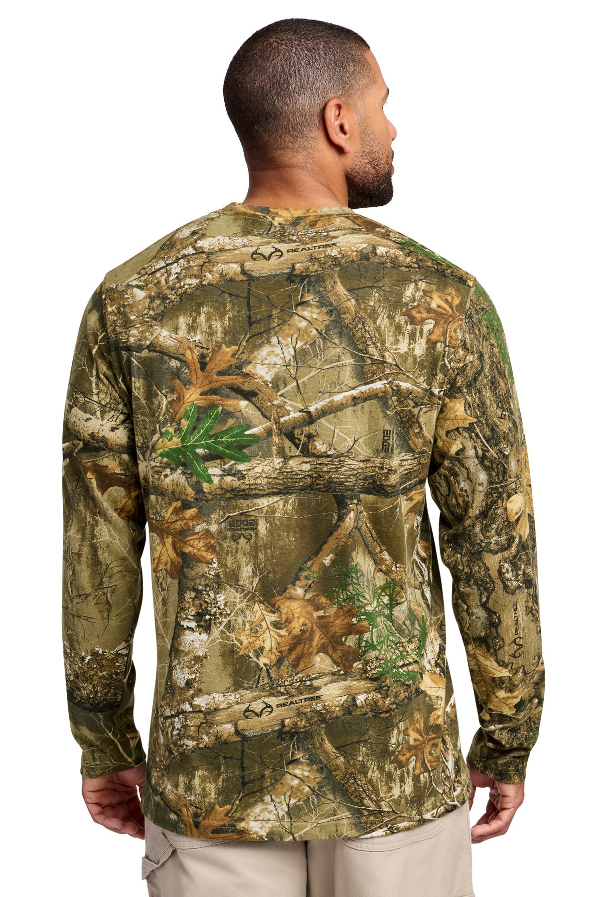 Custom Embroidered Russell Outdoors T-Shirts  in Realtree Edge