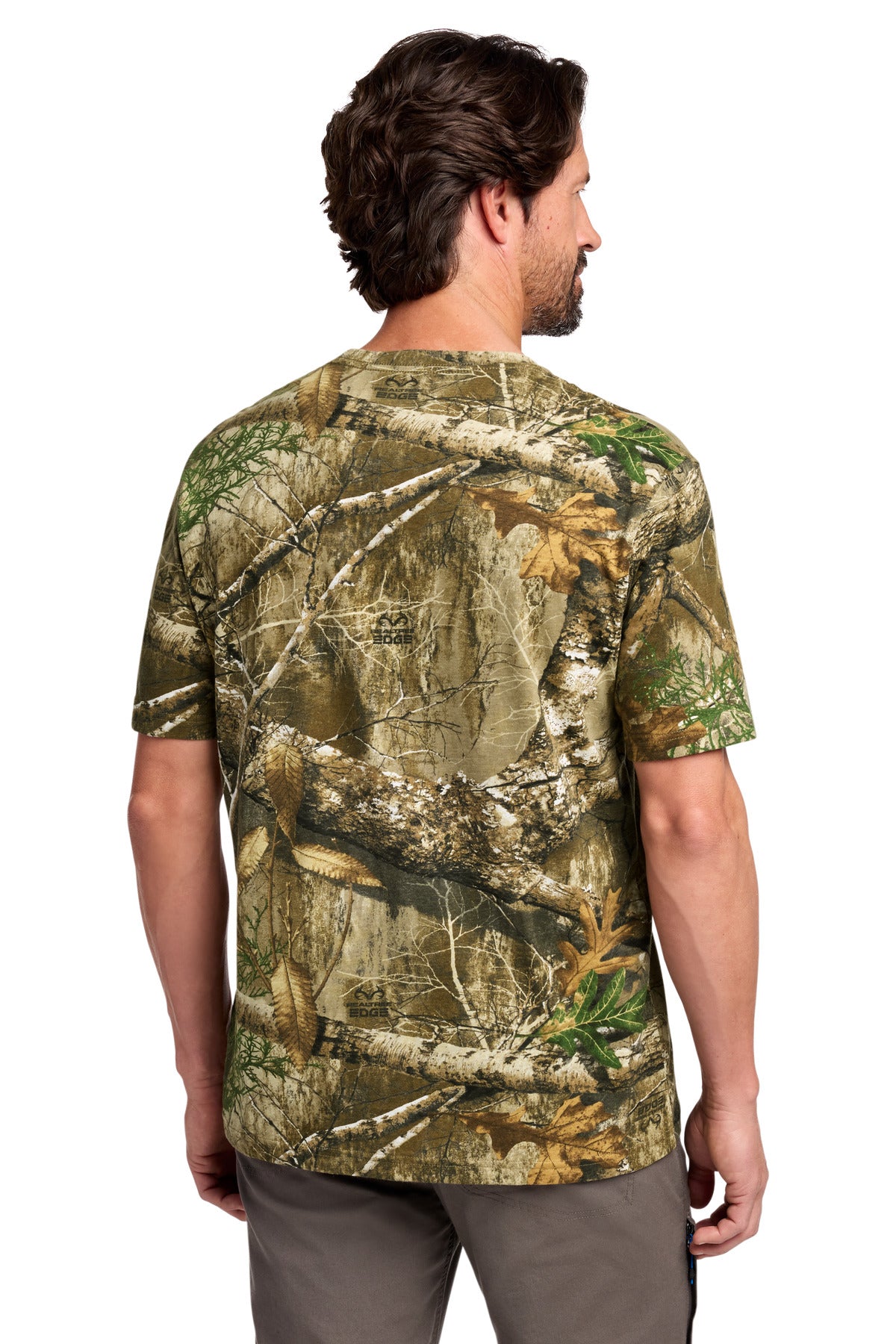 Custom Embroidered Russell Outdoors T-Shirts  in Realtree Edge