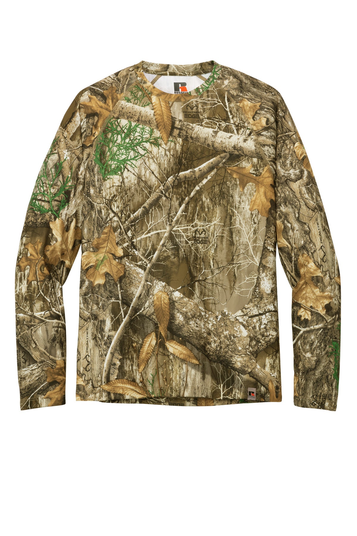 Custom Embroidered Russell Outdoors T-Shirts  in Realtree Edge