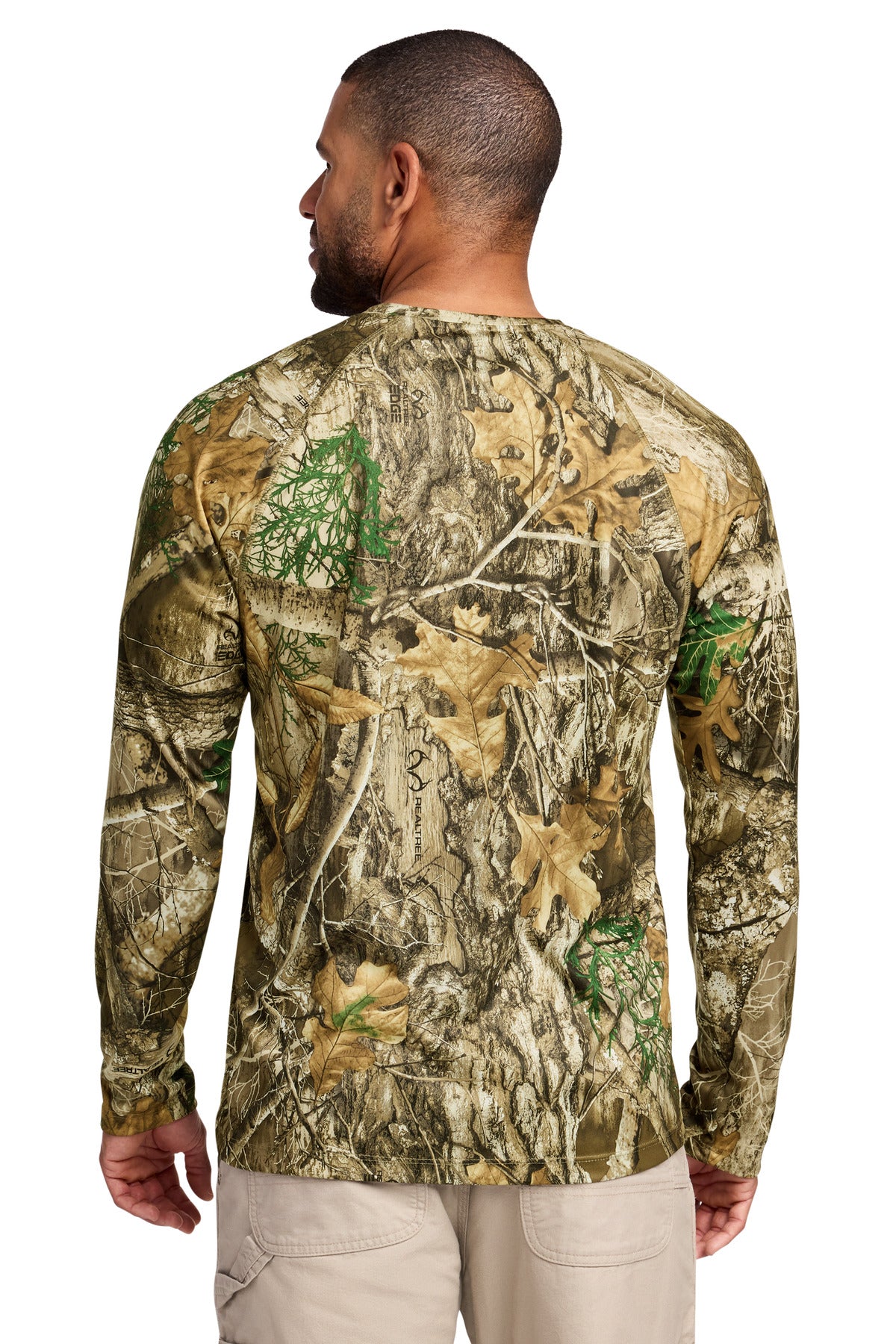 Custom Embroidered Russell Outdoors T-Shirts  in Realtree Edge