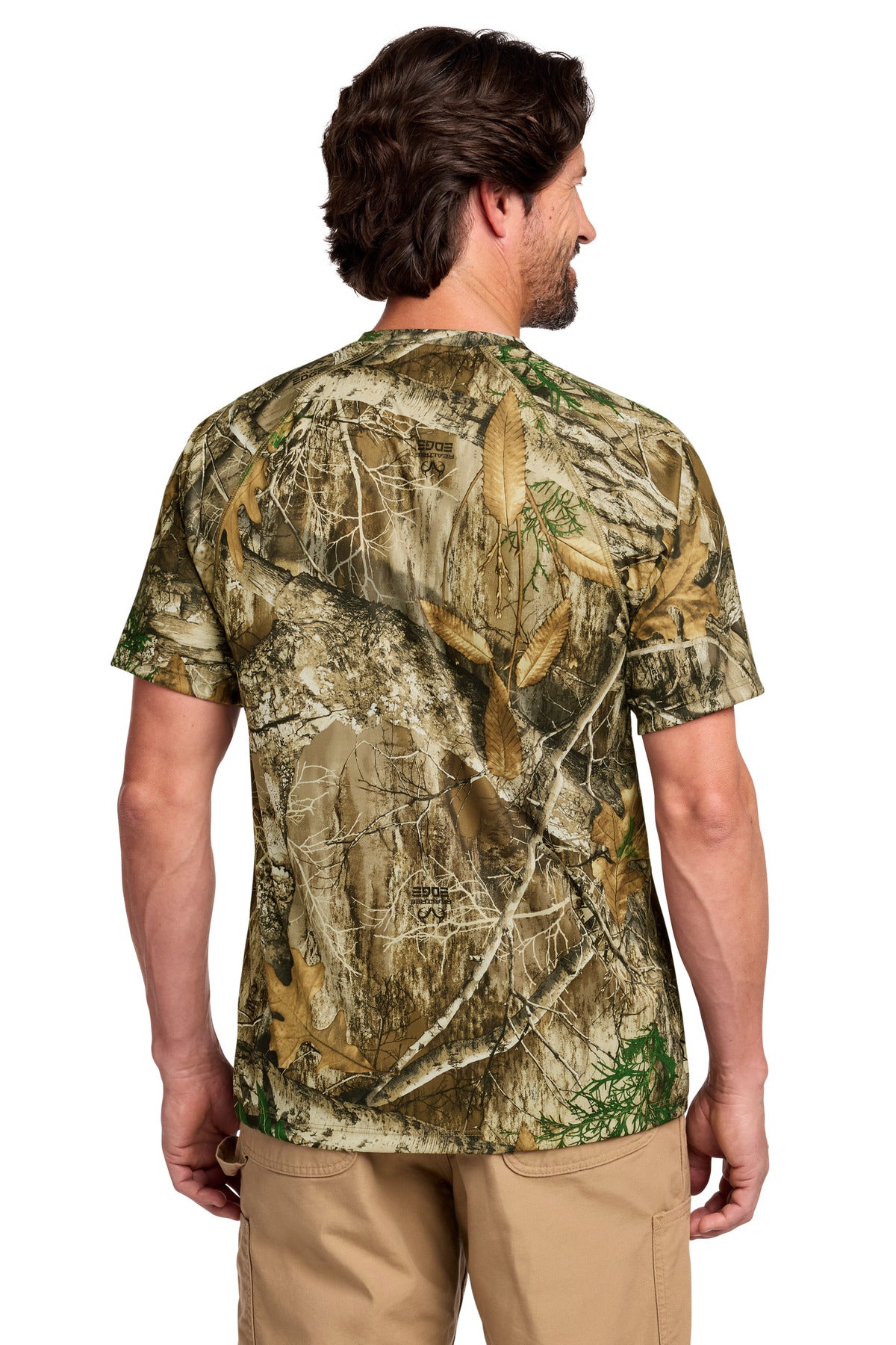Custom Embroidered Russell Outdoors T-Shirts  in Realtree Edge