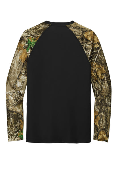 Custom Embroidered Russell Outdoors T-Shirts  in Black/ Realtree Edge