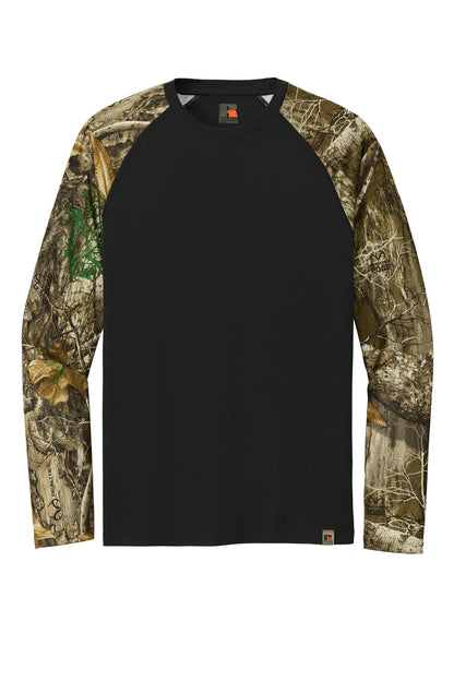 Custom Embroidered Russell Outdoors T-Shirts  in Black/ Realtree Edge