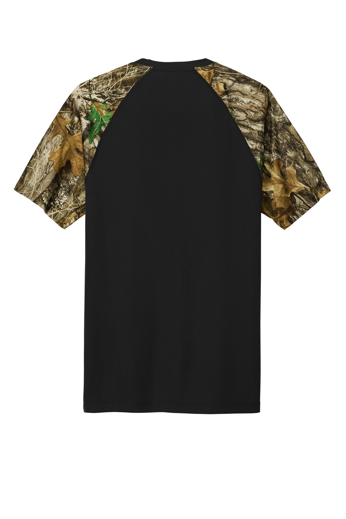 Custom Embroidered Russell Outdoors T-Shirts  in Black/ Realtree Edge