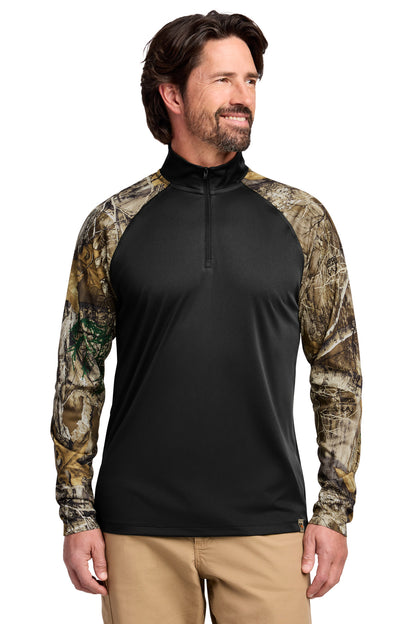 Custom Embroidered Russell Outdoors Sweatshirts/Fleece in Black/ Realtree Edge