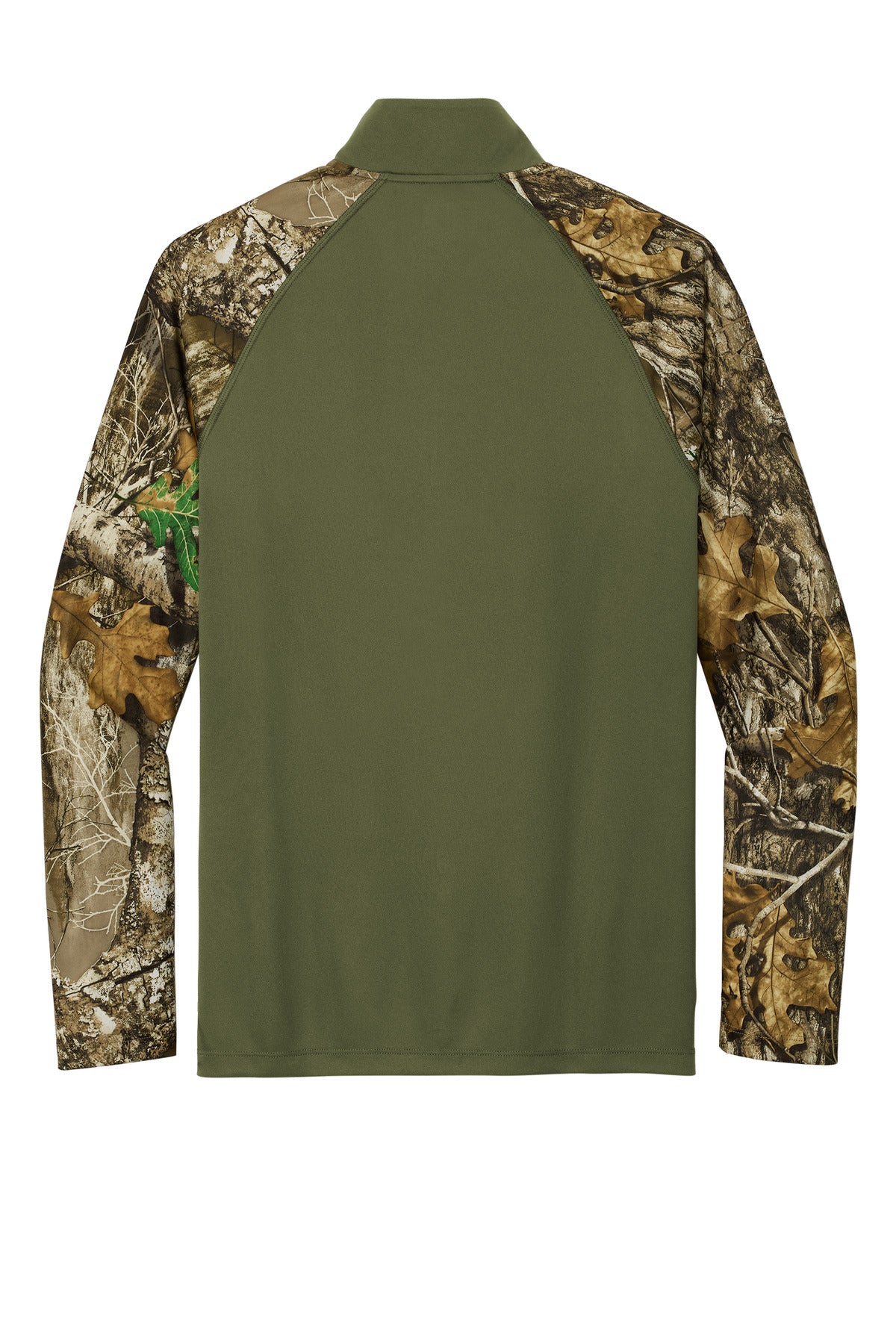 Custom Embroidered Russell Outdoors Sweatshirts/Fleece in Olive Drab Green/ Realtree Edge
