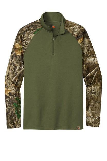 Custom Embroidered Russell Outdoors Sweatshirts/Fleece in Olive Drab Green/ Realtree Edge