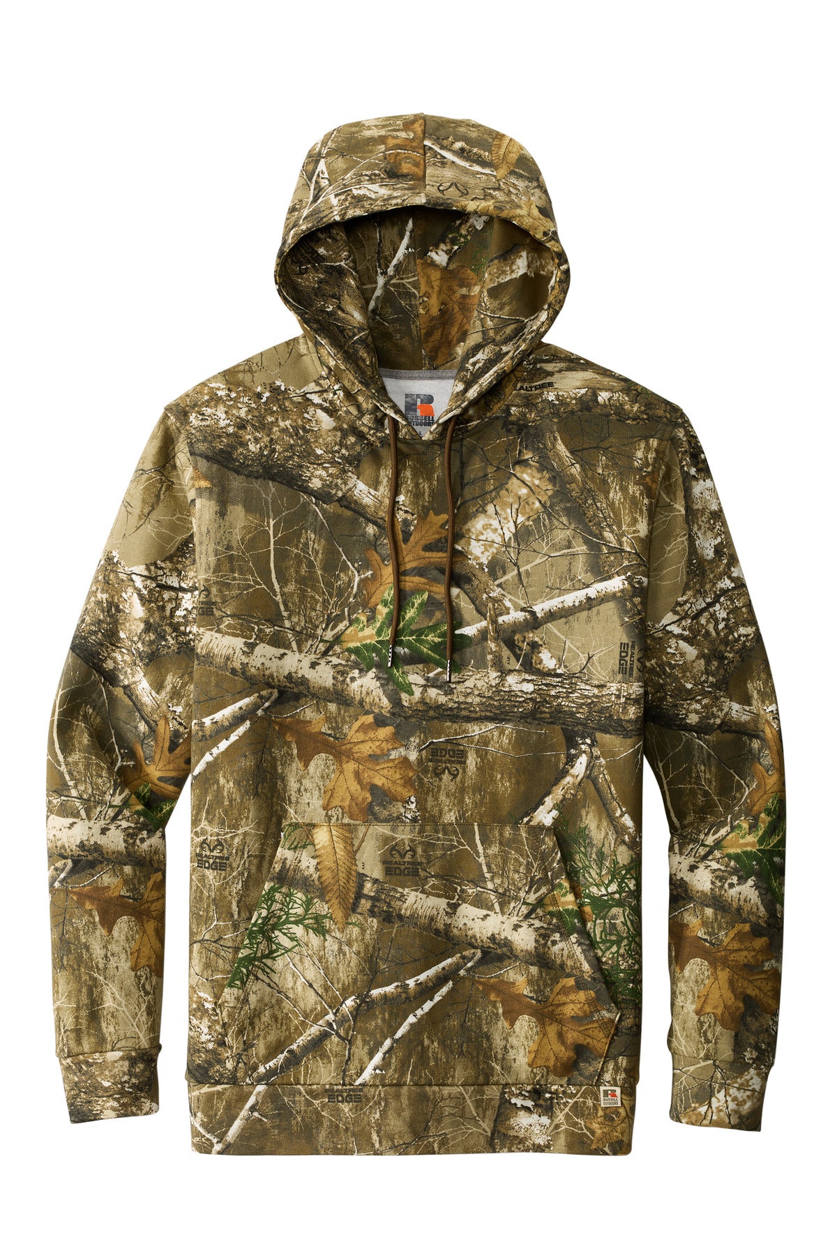 Custom Embroidered Russell Outdoors Sweatshirts/Fleece in Realtree Edge