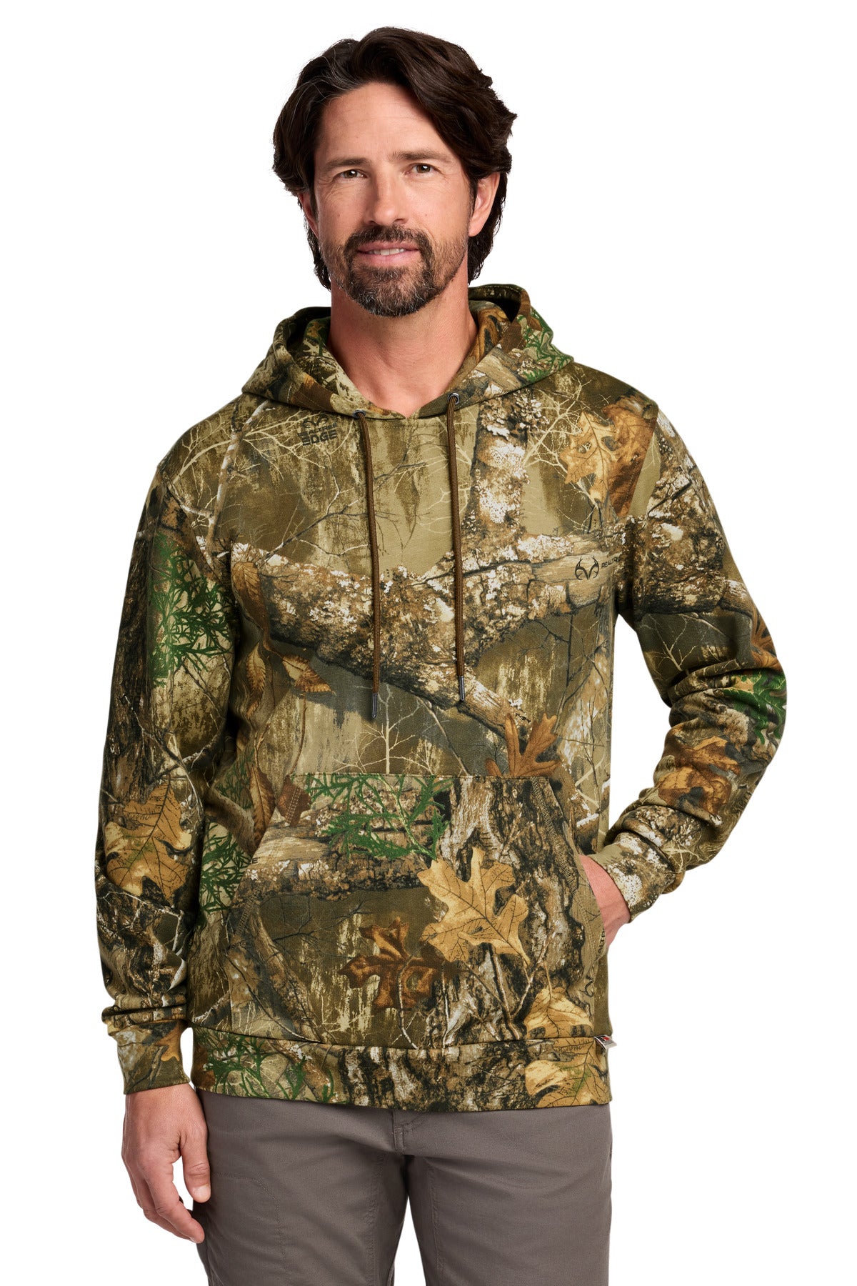 Custom Embroidered Russell Outdoors Sweatshirts/Fleece in Realtree Edge