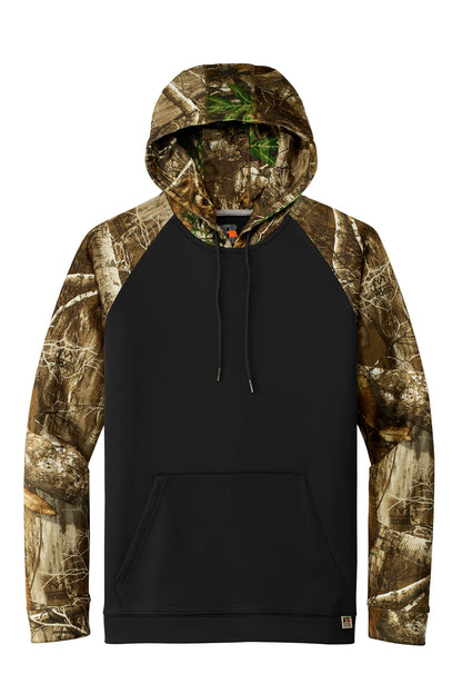 Custom Embroidered Russell Outdoors Sweatshirts/Fleece in Black/ Realtree Edge