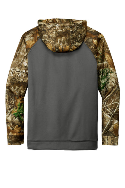 Custom Embroidered Russell Outdoors Sweatshirts/Fleece in Magnet/ Realtree Edge