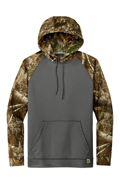Custom Embroidered Russell Outdoors Sweatshirts/Fleece in Magnet/ Realtree Edge