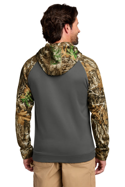 Custom Embroidered Russell Outdoors Sweatshirts/Fleece in Magnet/ Realtree Edge