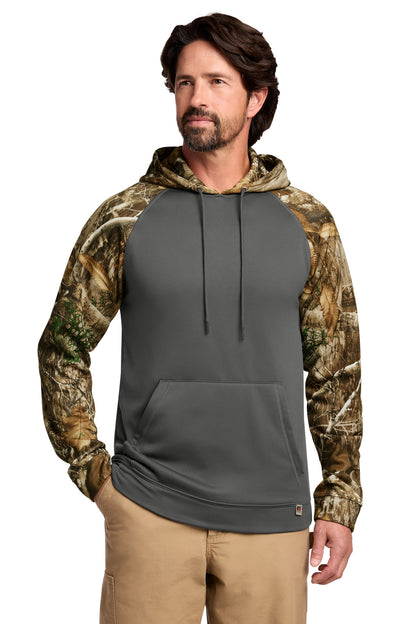 Custom Embroidered Russell Outdoors Sweatshirts/Fleece in Magnet/ Realtree Edge