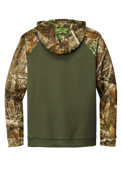 Custom Embroidered Russell Outdoors Sweatshirts/Fleece in Olive Drab Green/ Realtree Edge