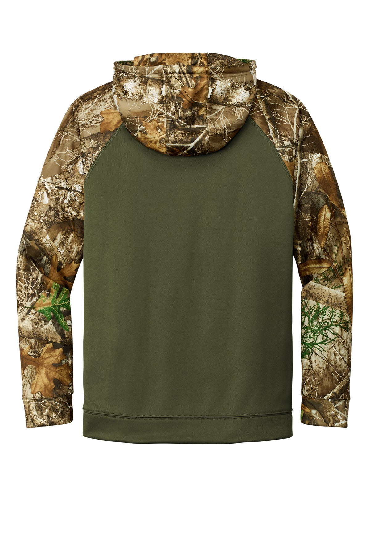 Custom Embroidered Russell Outdoors Sweatshirts/Fleece in Olive Drab Green/ Realtree Edge