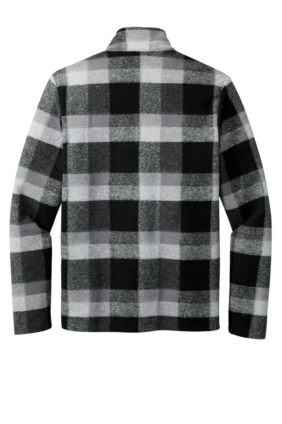 Custom Embroidered Russell Outdoors Outerwear in Deep Black Plaid