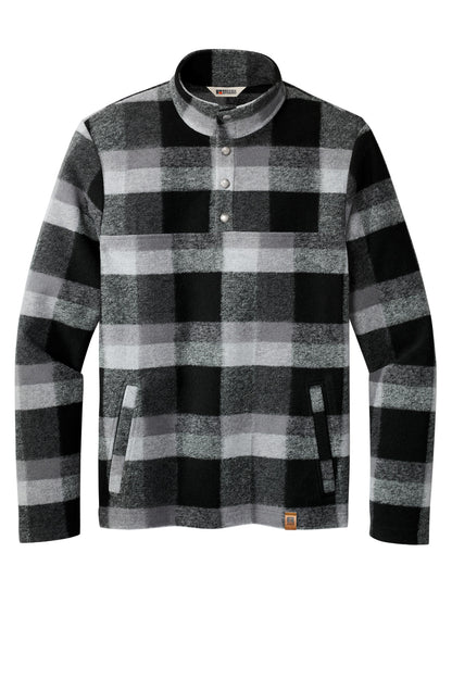 Custom Embroidered Russell Outdoors Outerwear in Deep Black Plaid